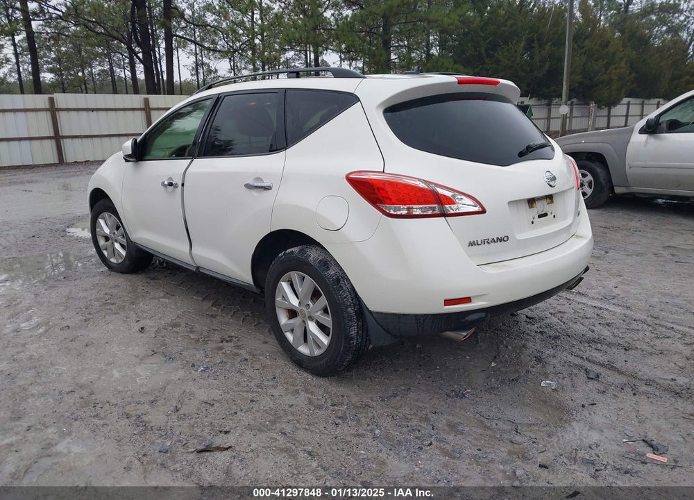 2014 NISSAN MURANO SV VIN: JN8AZ1MU6EW403874