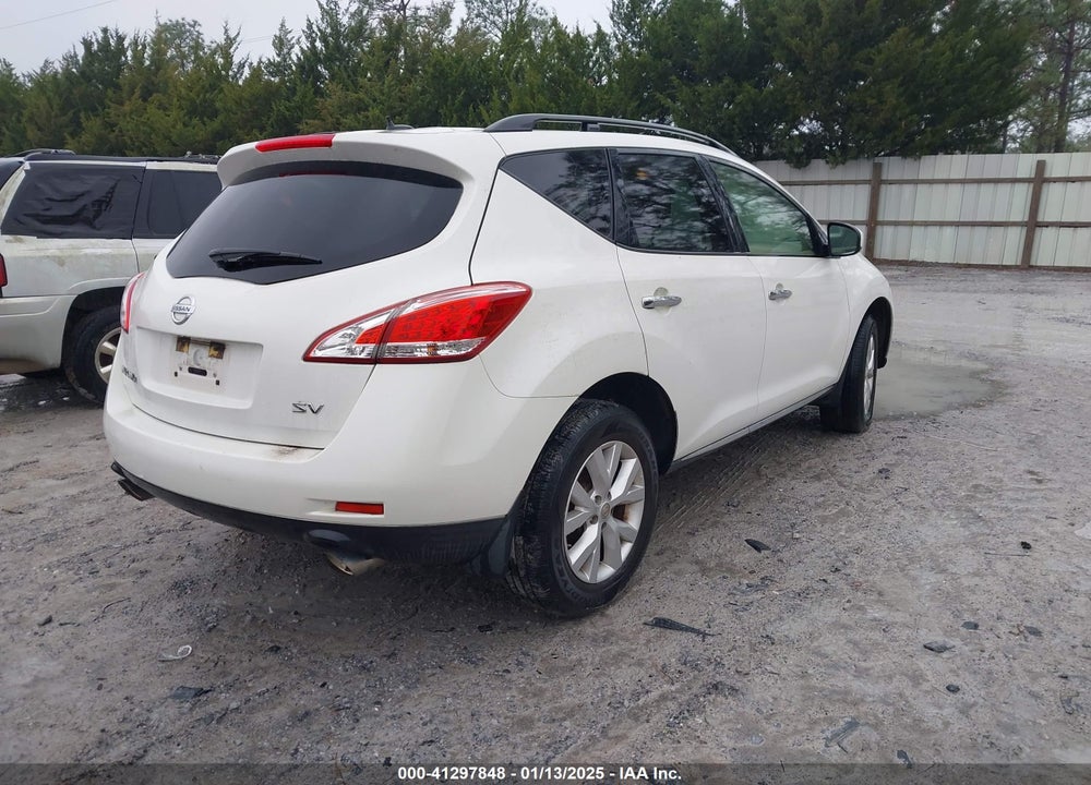 2014 NISSAN MURANO SV VIN: JN8AZ1MU6EW403874