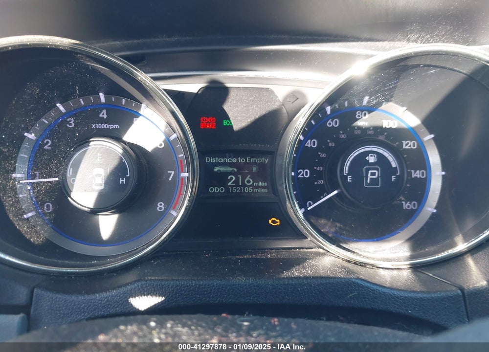 2011 HYUNDAI SONATA GLS VIN: 5NPEB4AC9BH218797