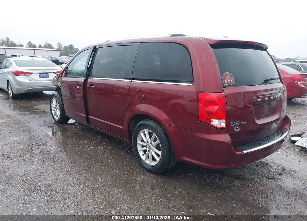 2018 DODGE GRAND CARAVAN SXT VIN: 2C4RDGCG8JR360623