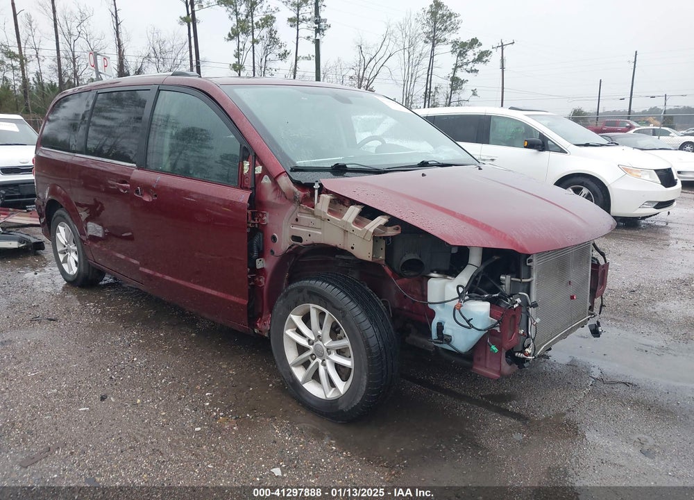2018 DODGE GRAND CARAVAN SXT VIN: 2C4RDGCG8JR360623
