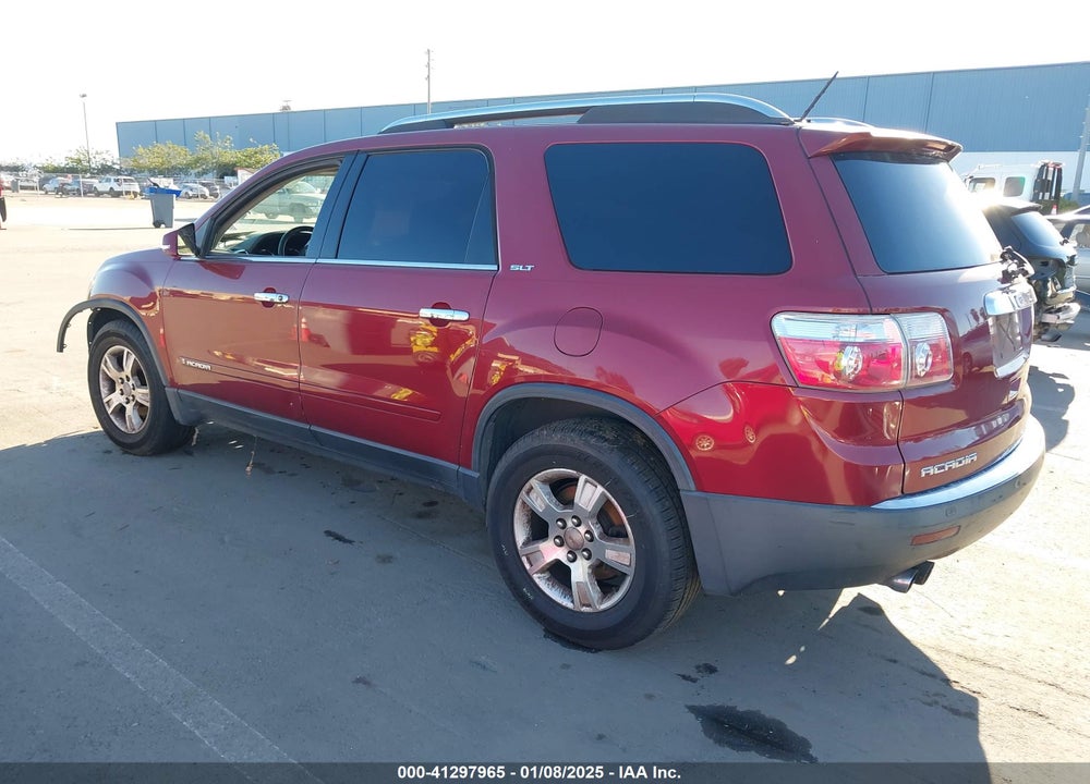 2008 GMC ACADIA SLT-2 VIN: 1GKER337X8J243508