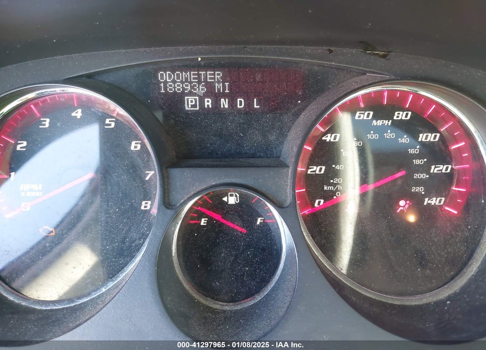 2008 GMC ACADIA SLT-2 VIN: 1GKER337X8J243508