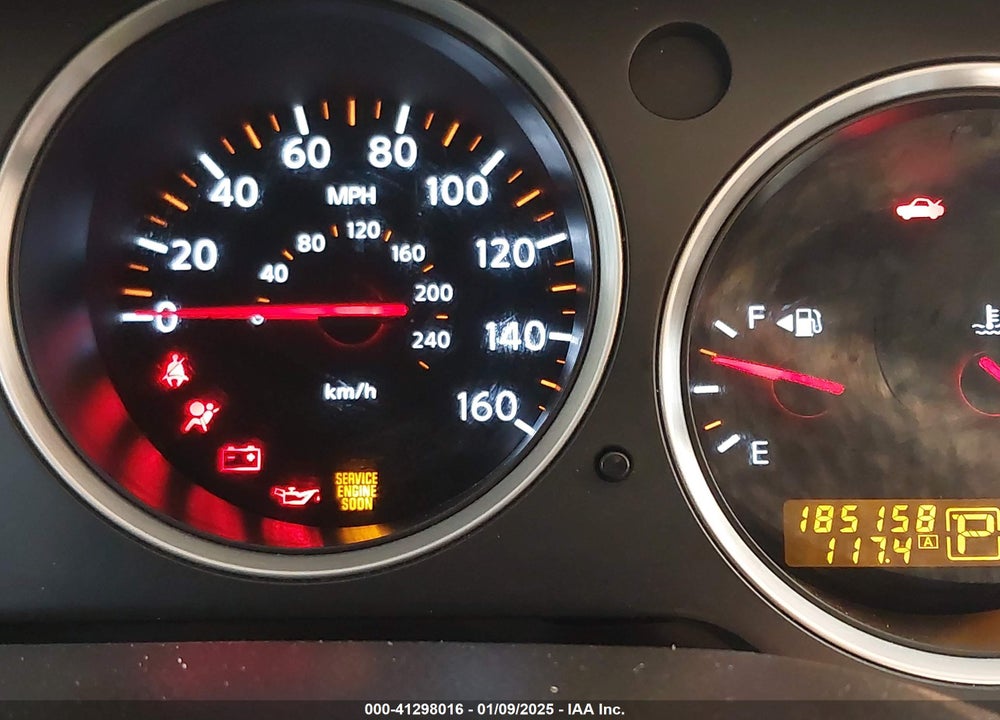 2007 NISSAN MAXIMA 3.5 SL VIN: 1N4BA41E17C818441