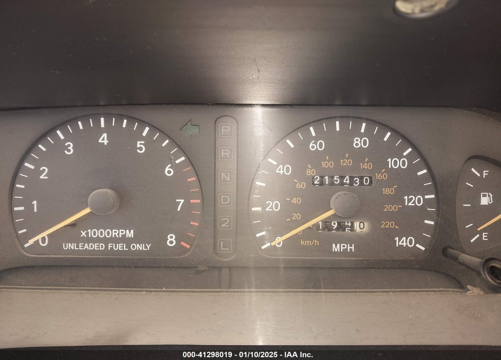 1997 TOYOTA AVALON VIN: 4T1BF12B4VU211869