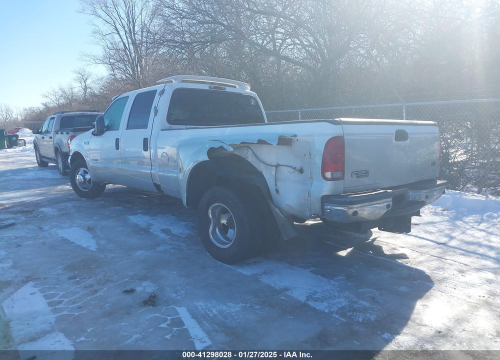 2001 FORD F-350 LARIAT/XL/XLT VIN: 1FTWW32F91EA06539