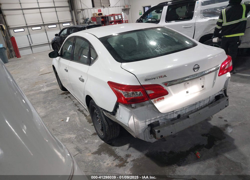 2018 NISSAN SENTRA S VIN: 3N1AB7AP0JY297848