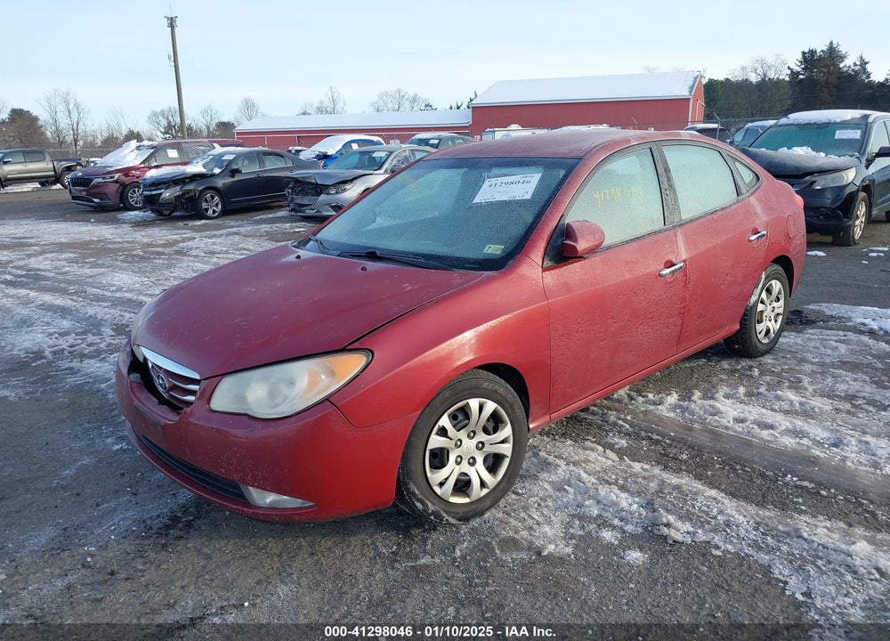 2010 HYUNDAI ELANTRA GLS VIN: KMHDU4ADXAU099611