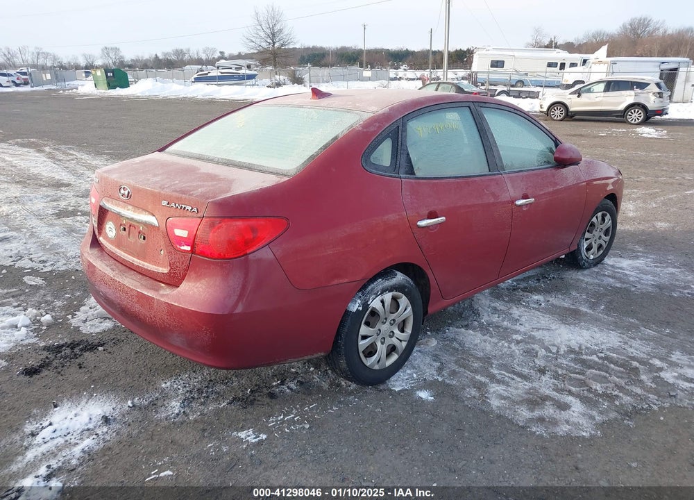 2010 HYUNDAI ELANTRA GLS VIN: KMHDU4ADXAU099611