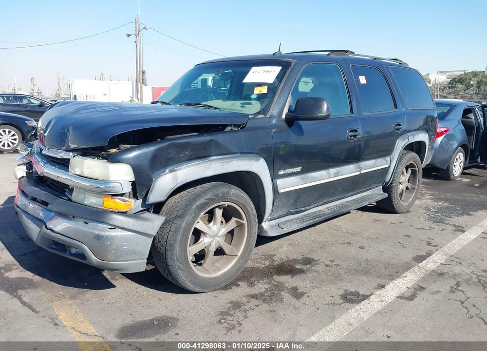 2002 CHEVROLET TAHOE LT VIN: 1GNEK13TX2R324834
