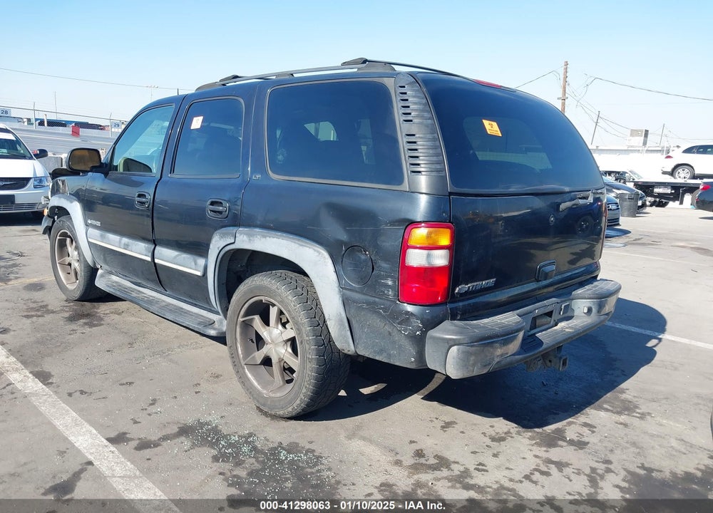 2002 CHEVROLET TAHOE LT VIN: 1GNEK13TX2R324834