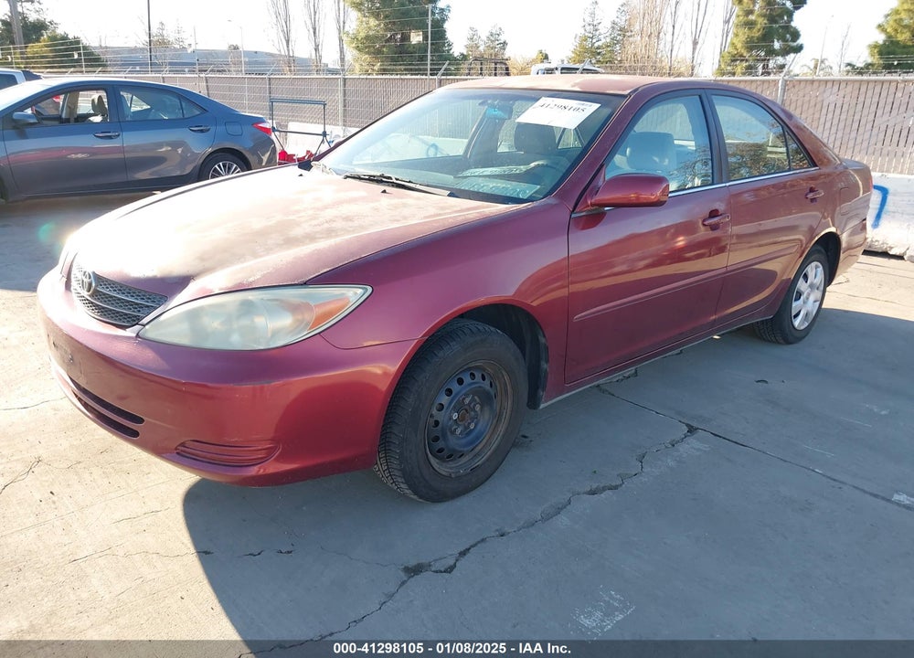 2004 TOYOTA CAMRY LE VIN: 4T1BE30K34U366400
