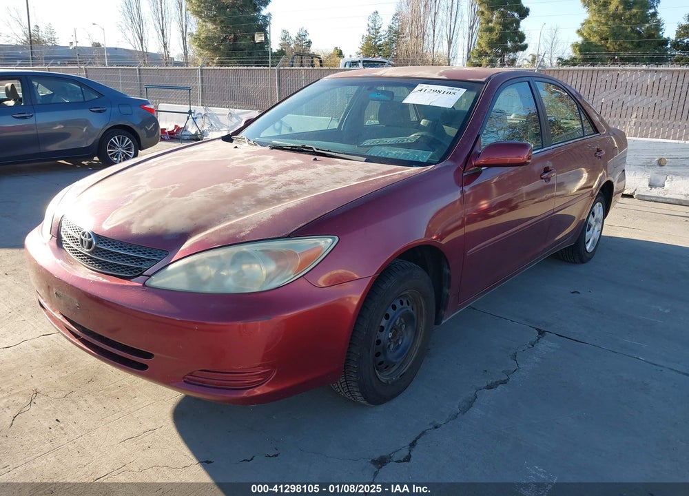 2004 TOYOTA CAMRY LE VIN: 4T1BE30K34U366400