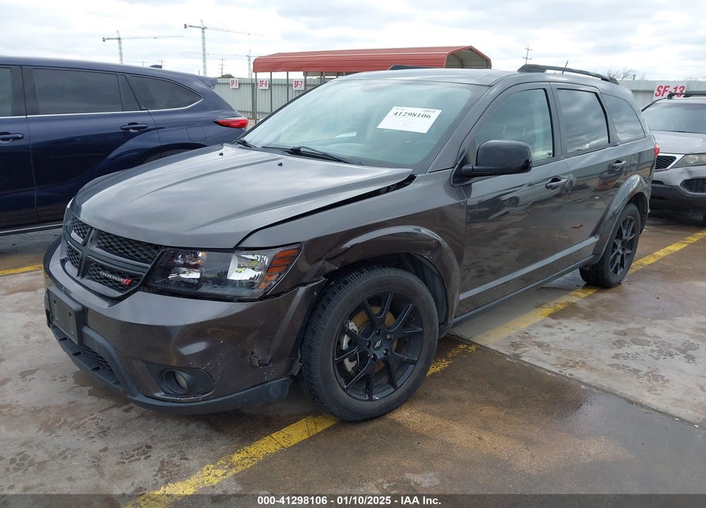2018 DODGE JOURNEY SXT VIN: 3C4PDCBB3JT277345