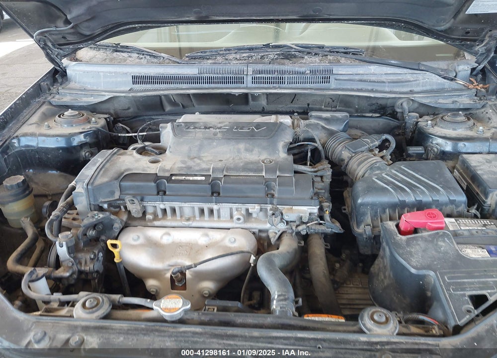 2007 KIA SPECTRA VIN: KNAFE121875486011