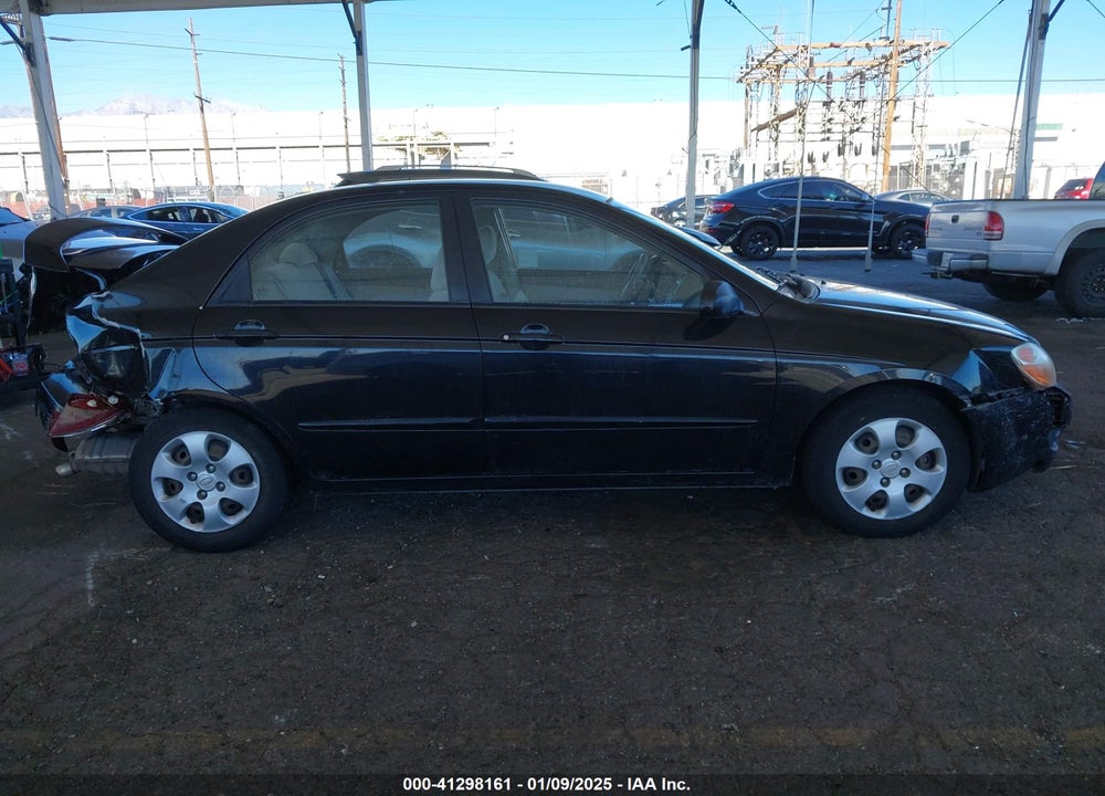 2007 KIA SPECTRA VIN: KNAFE121875486011