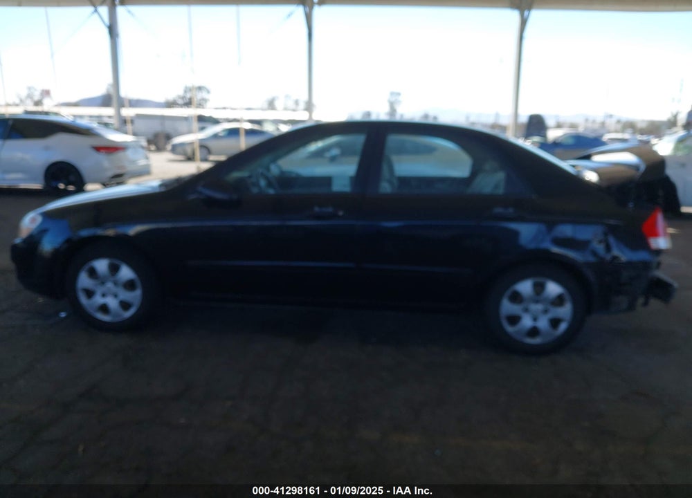 2007 KIA SPECTRA VIN: KNAFE121875486011