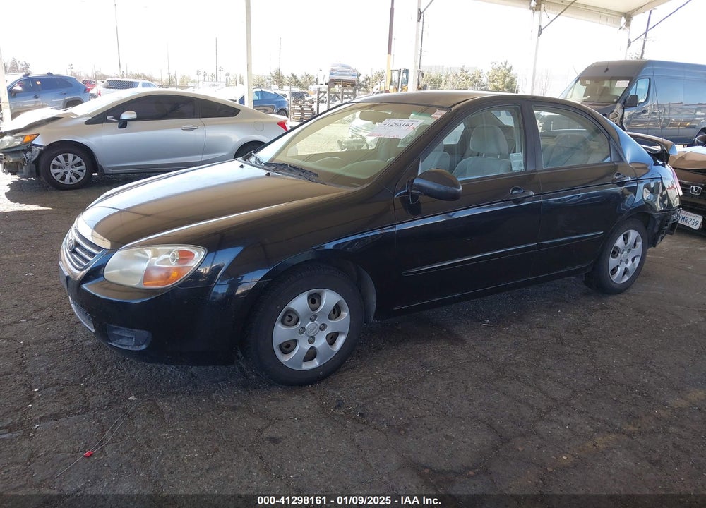 2007 KIA SPECTRA VIN: KNAFE121875486011