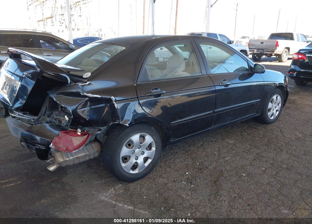 2007 KIA SPECTRA VIN: KNAFE121875486011