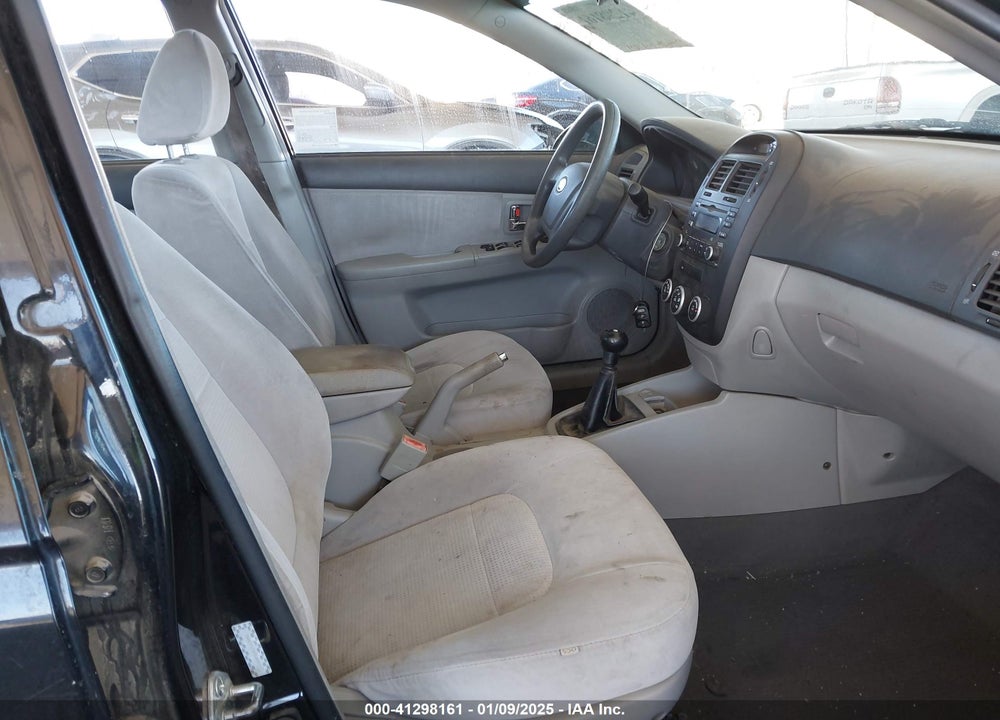 2007 KIA SPECTRA VIN: KNAFE121875486011