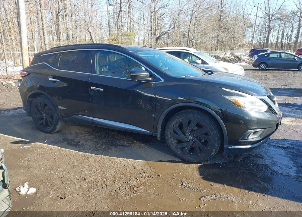 2017 NISSAN MURANO PLATINUM VIN: 5N1AZ2MH1HN139408