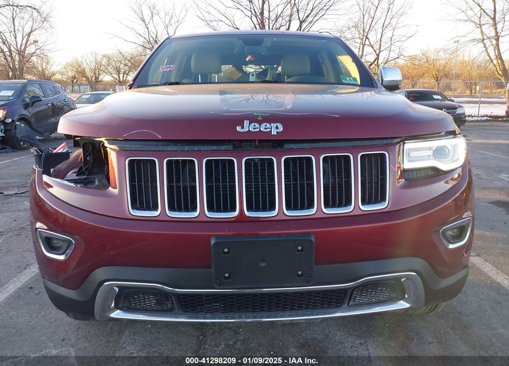 2016 JEEP GRAND CHEROKEE LIMITED VIN: 1C4RJFBG6GC472164