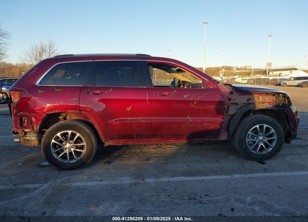 2016 JEEP GRAND CHEROKEE LIMITED VIN: 1C4RJFBG6GC472164