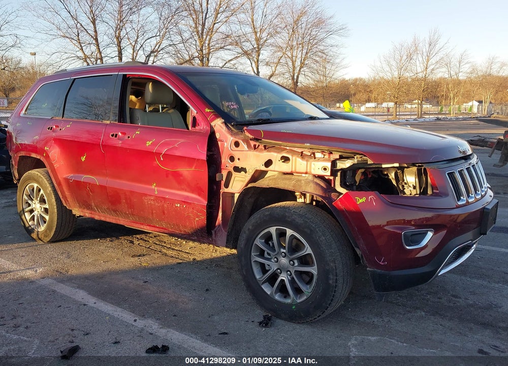 2016 JEEP GRAND CHEROKEE LIMITED VIN: 1C4RJFBG6GC472164