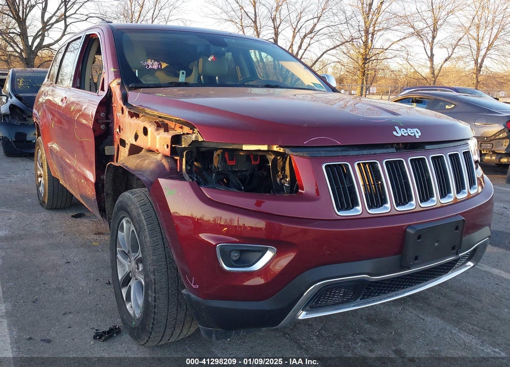 2016 JEEP GRAND CHEROKEE LIMITED VIN: 1C4RJFBG6GC472164