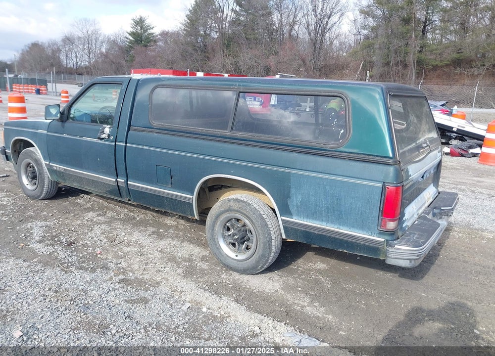 1993 CHEVROLET S TRUCK S10 VIN: 1GCCS14Z6P8191523