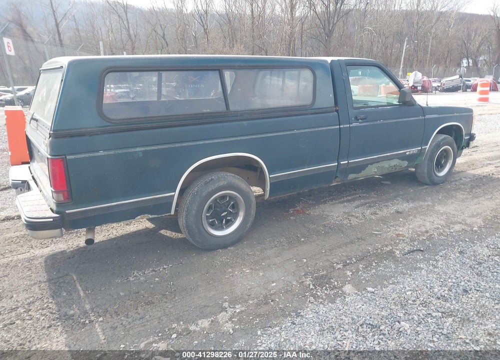1993 CHEVROLET S TRUCK S10 VIN: 1GCCS14Z6P8191523
