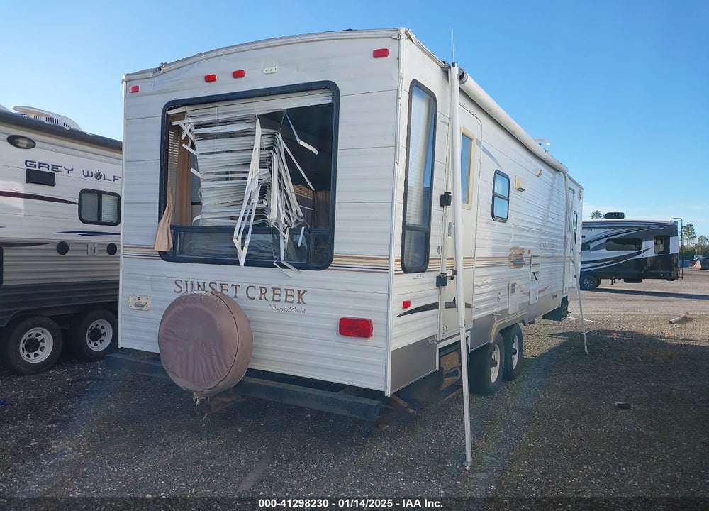 2007 SUNNYBROOK SUNSET CREEK VIN: 4UBAS0R2471G77251