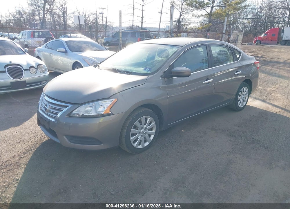 2015 NISSAN SENTRA SV VIN: 3N1AB7AP0FL629646