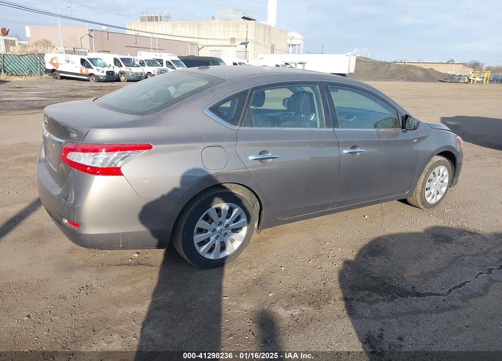 2015 NISSAN SENTRA SV VIN: 3N1AB7AP0FL629646