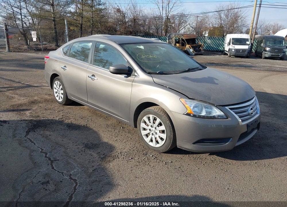 2015 NISSAN SENTRA SV VIN: 3N1AB7AP0FL629646