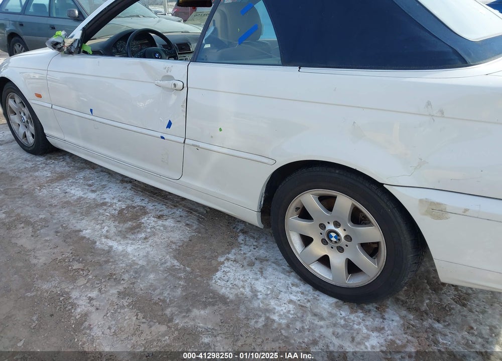 2001 BMW 325CI VIN: WBABS33421JY55309