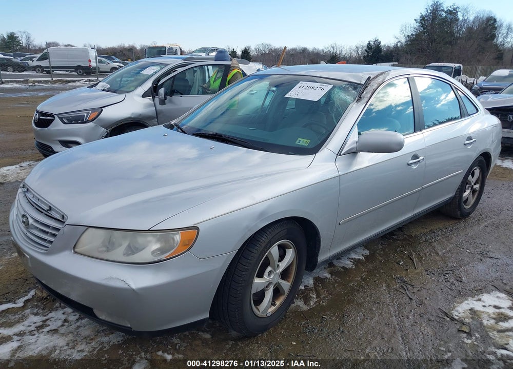 2007 HYUNDAI AZERA GLS VIN: KMHFC46D57A203467
