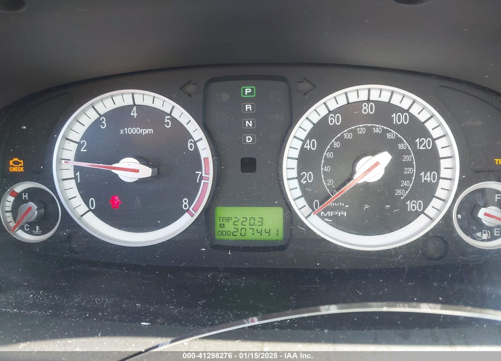 2007 HYUNDAI AZERA GLS VIN: KMHFC46D57A203467