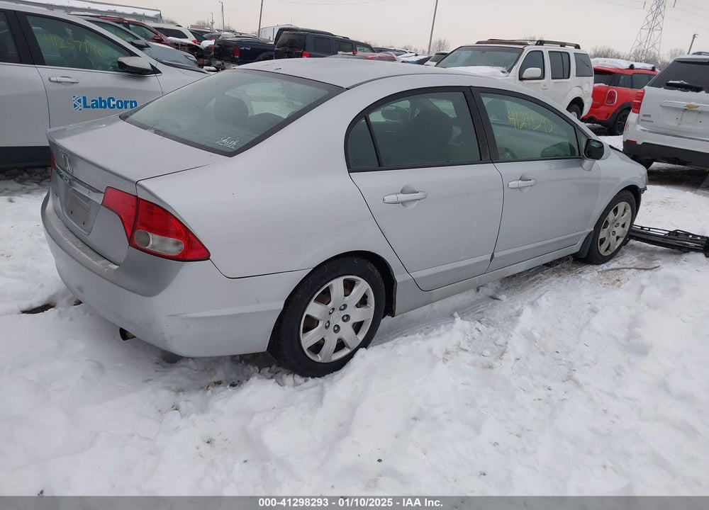 2009 HONDA CIVIC LX VIN: 1HGFA165X9L018664