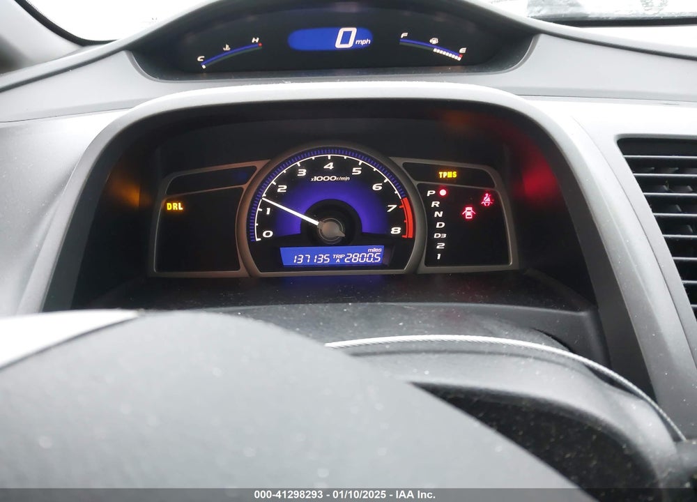 2009 HONDA CIVIC LX VIN: 1HGFA165X9L018664