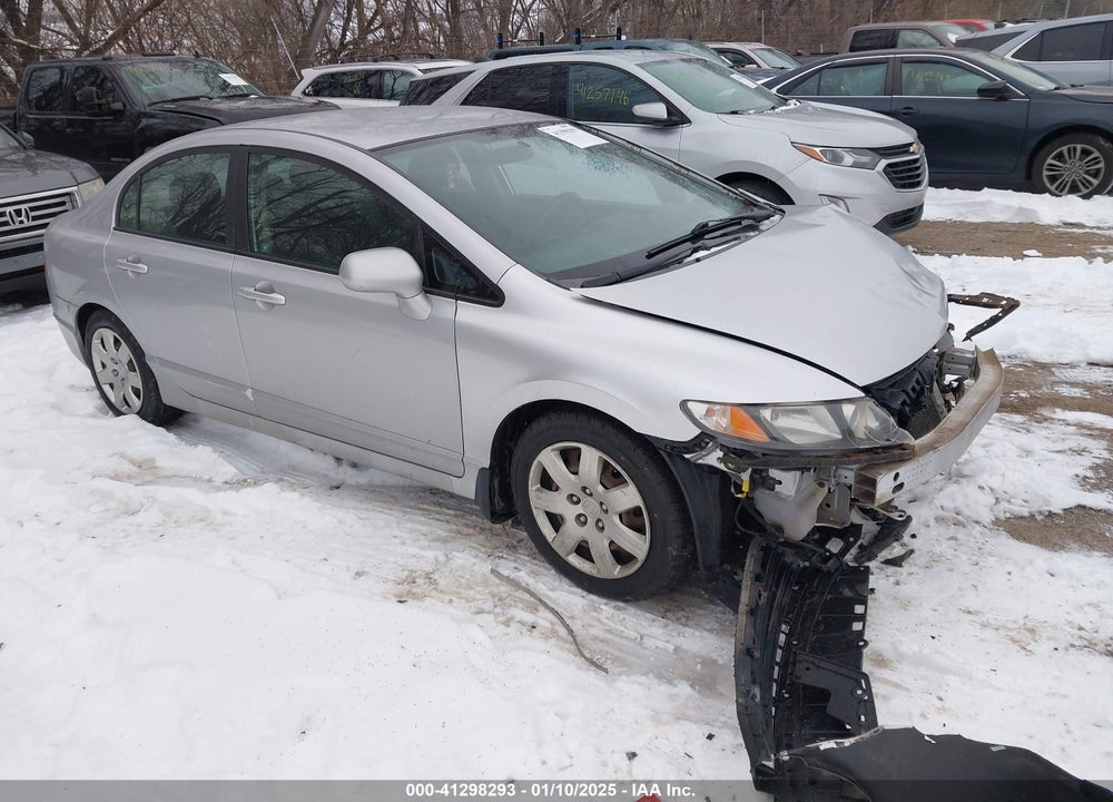 2009 HONDA CIVIC LX VIN: 1HGFA165X9L018664