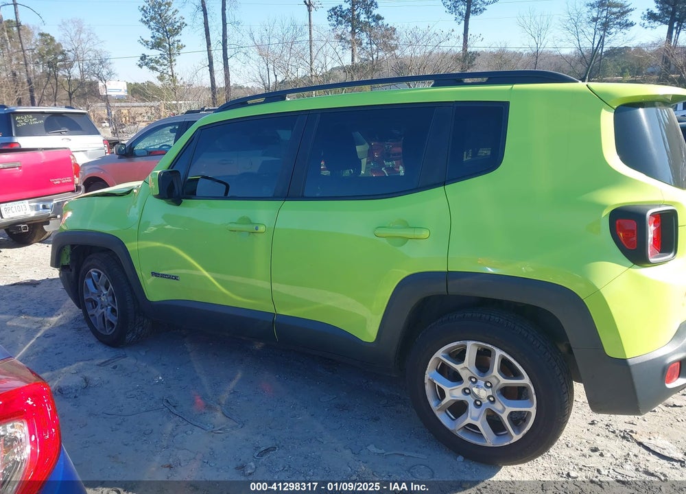 2018 JEEP RENEGADE LATITUDE FWD VIN: ZACCJABB9JPJ71823