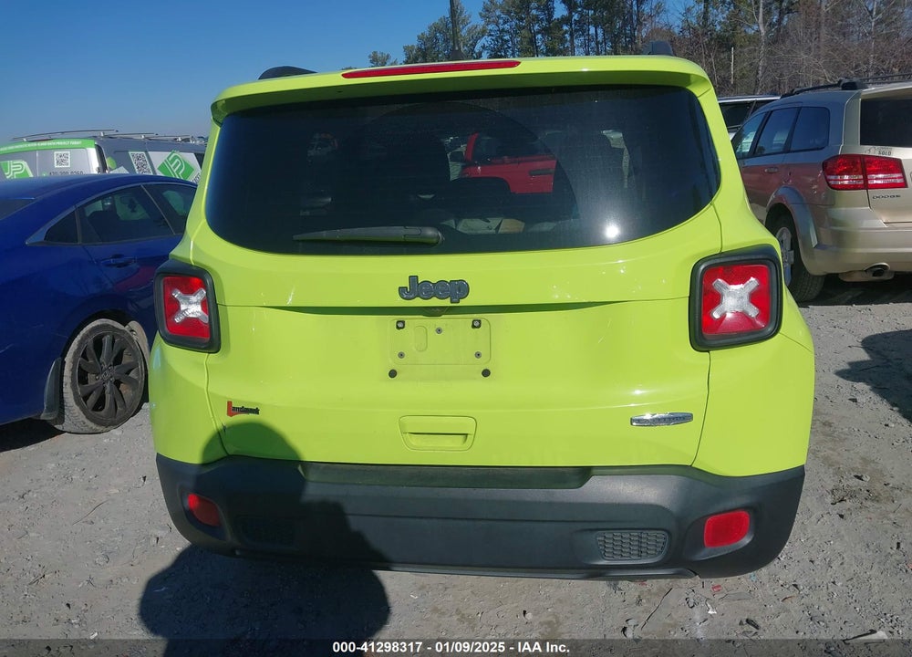 2018 JEEP RENEGADE LATITUDE FWD VIN: ZACCJABB9JPJ71823