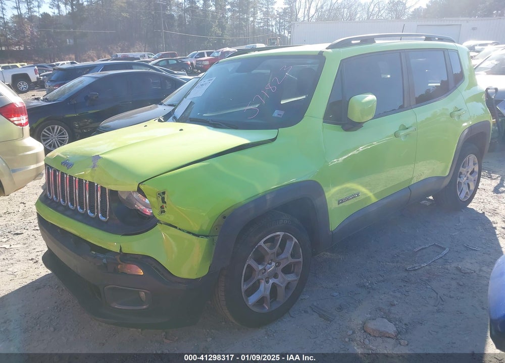 2018 JEEP RENEGADE LATITUDE FWD VIN: ZACCJABB9JPJ71823