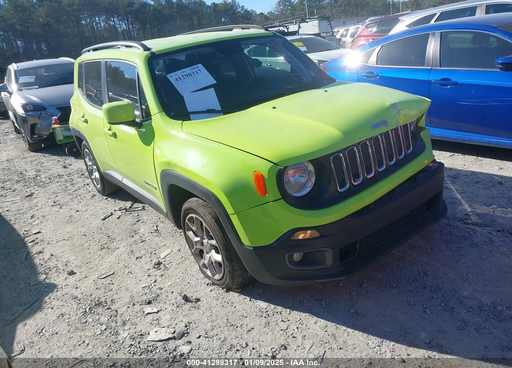 2018 JEEP RENEGADE LATITUDE FWD VIN: ZACCJABB9JPJ71823