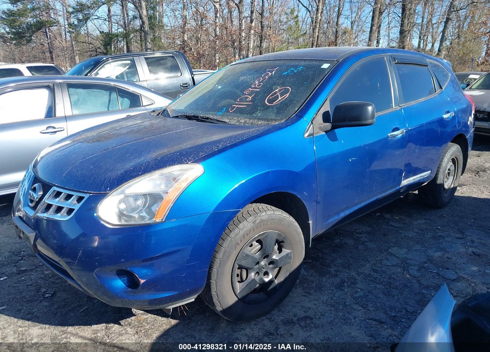 2011 NISSAN ROGUE S VIN: JN8AS5MV1BW266164