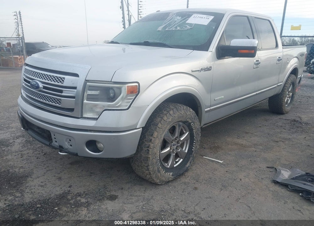 2014 FORD F-150 PLATINUM VIN: 1FTFW1ET6EFB60860