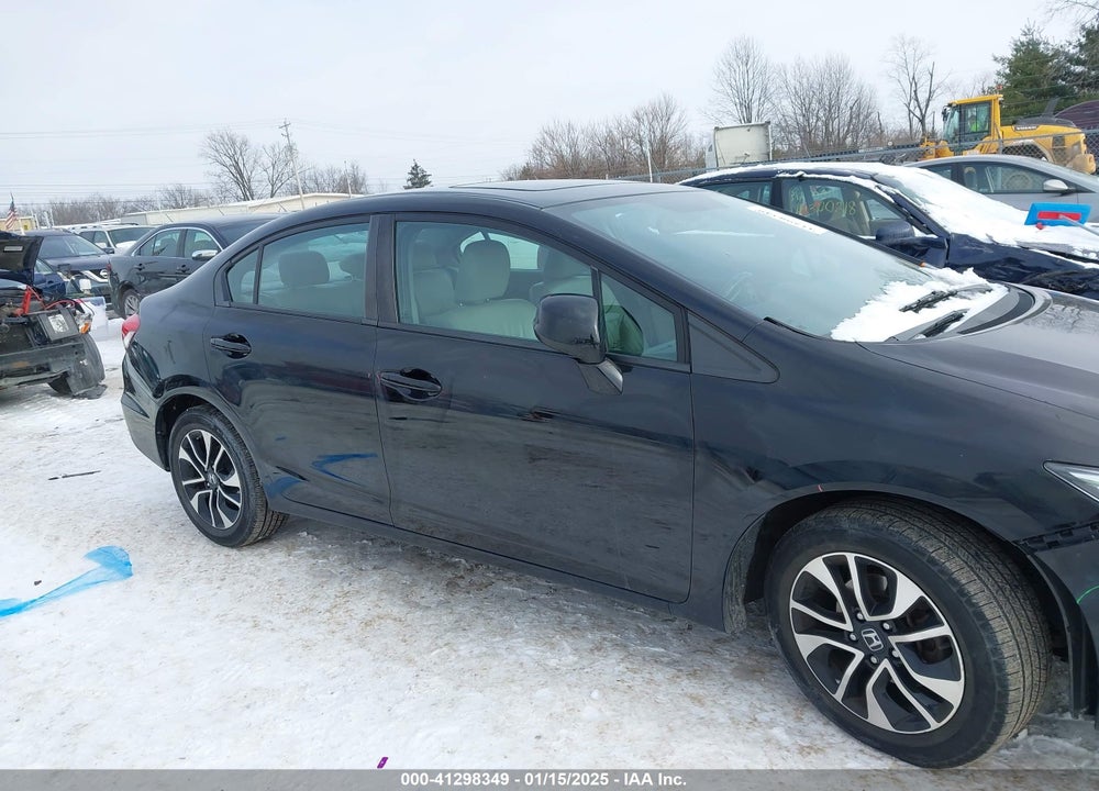2013 HONDA CIVIC EX-L VIN: 19XFB2F9XDE092656