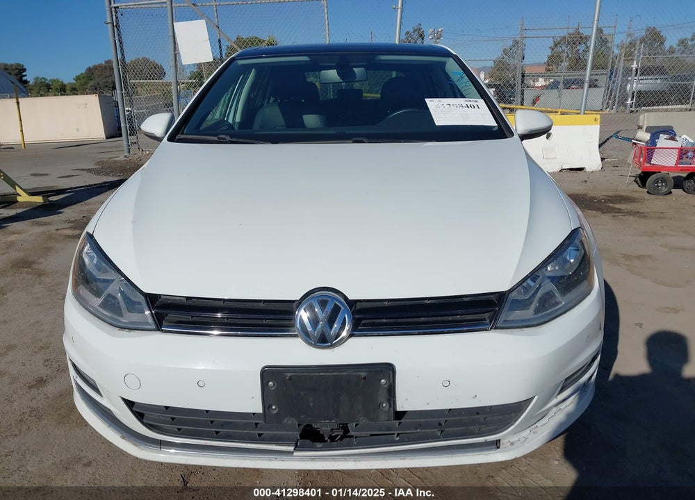 2015 VOLKSWAGEN GOLF VIN: 3VW2A7AU8FM073328