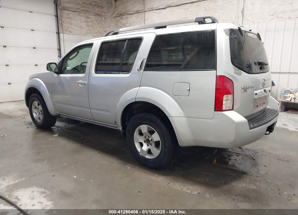 2009 NISSAN PATHFINDER VIN: 5N1AR18B19C607988